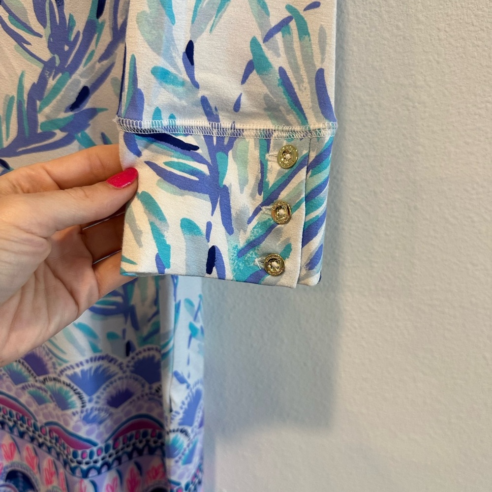 NWT Lilly Pulitzer Sophie Dress in Flock Together - UPF 50+ - Picture 2 of 6